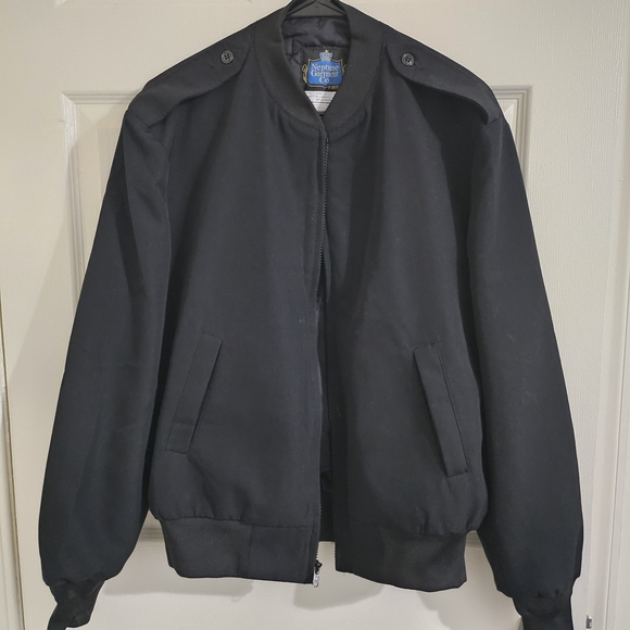 Neptune Garment Co. Other - Classic Black Bomber Jacket
